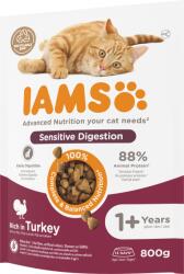 Iams Advanced Nutrition érzékeny emésztésű felnőtt macskáknak pulykahússal 800g