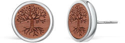CRYSTalp Cercei stilați din oțel Clopoțel arborele vieții 41424. W2. E. 03