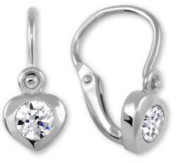 Soliter Brilio Gyermek szívek arany fülbevaló kristály tiszta 236001 00675 07