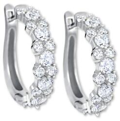 Soliter Brilio Silver Luxus ezüst fülbevaló 436 001 00501 04