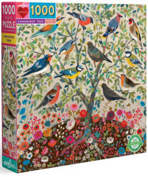 eeBoo Puzzle Eeboo1000pc Songbirds Tree (epztsbd)