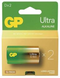 GP Batteries GP Ultra alkáli elem LR20 (D) 2db B02412 (B02412)