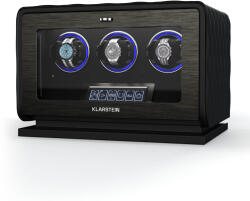 Klarstein LuminousTime aparat de întors ceasuri| 3 ceasuri, multiple setări, LED, 10 dB (WW4-LuminousTime3Bl) (WW4-LuminousTime3Bl) - klarstein