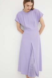 HUGO BOSS rochie culoarea violet, midi, evazati, 50518861 9BYH-SUD04C_45X