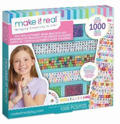 Make It Real Alphabet Bead Set. Spune Da!