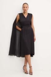 KARL LAGERFELD rochie culoarea negru, mini, evazată, 245W1300 9BYH-SUD0JF_99X (245W1300)