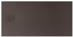 Roca Terran-N Stonex zuhanytálca 100x90 cm csúszásgátló felülettel és lefolyóval, kávé APA013E838401660 (APA013E838401660)