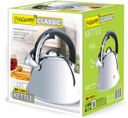 Maestro MR-1320-S Teáskanna - 2.2 L, Ezüst