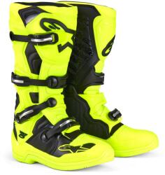 Alpinestars Tech 5 motoros csizma fluó sárga-fekete