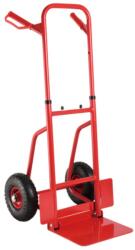 Acél összecsukható szállítókocsi, molnárkocsi 200kg teherbírás, piros (JL-LLC-P-RED)