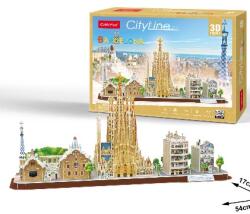 CubicFun Cubic Fun - Пъзел 3D Barcelona 186ч