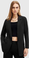 AllSaints zakó ALEIDA TRI BLAZER fekete, sima, nem zárható, W008QZ - fekete 38