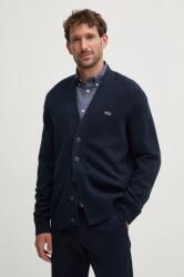 Pepe Jeans kardigán CHELSEA sötétkék, férfi, PM702476 - sötétkék S