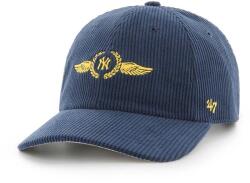 47 brand kordbársony baseball sapka MLB New York Yankees sötétkék, nyomott mintás, B-SKYMF17EWS-NY - sötétkék Univerzális méret