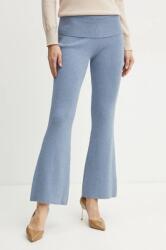 Guess nadrág NINA női, magas derekú trapéz, W4BB53 Z3K92 - kék XL