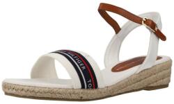 Tommy Hilfiger Sandale Fete ROPE WEDGE Tommy Hilfiger Alb 33