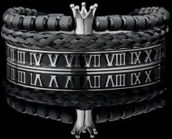 HARAHU KA-34402 karkötők - Fekete KP34402