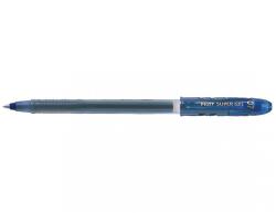 Pilot Roller cu gel, varf 0.7 mm, albastru, Super Gel PILOT (PBLSG7L)