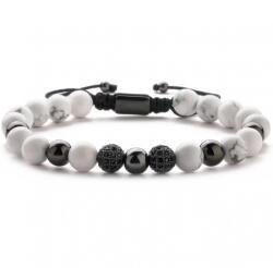 HARAHU ER-34436 karkötő - Fehér/Fekete KP34436