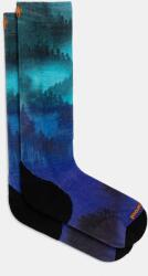 Smartwool sízokni Targeted Cushion Compression Print SW002483 - kék 38-41