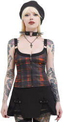 KILLSTAR Maiou de damă KILLSTAR - Amber - Negru/Portocaliu - KSRA011410