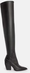 AllSaints csizma Lara Boot fekete, női, magassarkú, W099FB - fekete Női 37