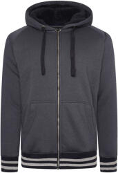 KAM Jeanswear Hanorac imblanit SHERPA GRI - 2XL 3XL 4XL 5XL 6XL 7XL