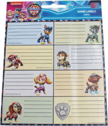 Nickelodeon Mancs Őrjárat Power Up füzetcímke 16 darabos Nr2