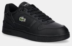 Lacoste bőr sportcipő T-Clip Set fekete, 48SMA0031 - fekete Férfi 40