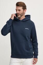 Pepe Jeans pamut melegítőfelső SOMERTON sötétkék, férfi, nyomott mintás, kapucnis, PM582725 - sötétkék S