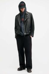 AllSaints pamut nadrág CHESTER SWEATPANT fekete, egyenes, M004TA - fekete XXL
