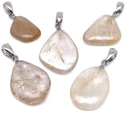 R. M. ékszer Rutil Kvarc medál 2cm (022121)