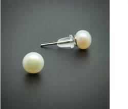 R. M. ékszer Fülbevaló édesvizi gyöngy 7-8mm (087496)