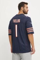 Nike t-shirt Justin Fields Bears sötétkék, férfi, nyomott mintás, 67NM-CBGH-7QF-2NM - sötétkék M