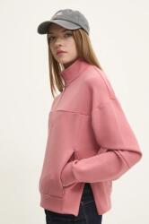 Superdry felső rózsaszín, női, sima, W2012170A-9KS - rózsaszín S