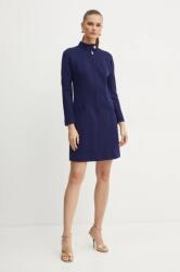 Luisa Spagnoli gyapjú ruha MARILINA mini, egyenes, 541495 - kék L