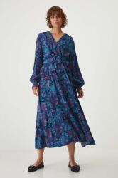 MEDICINE ruha sötétkék, midi, harang alakú - sötétkék XS - answear - 9 590 Ft