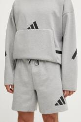 adidas rövidnadrág ZNE szürke, férfi, melange, JJ4892 - szürke L