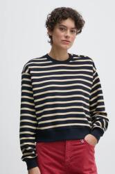 Tommy Hilfiger pamut pulóver sötétkék, WW0WW43606 - sötétkék S