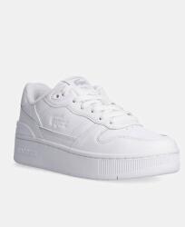 Lacoste bőr sportcipő T-Clip Platform fehér, 48SFA0046 - fehér Női 41