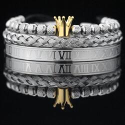 HARAHU Brățări ME-34408 - Argintie / Aurie KP34408