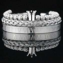 HARAHU Brățări ME-34406 - Argintie KP34406