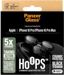 Panzer HoOps Ceramic Apple iPhone 16 Pro/15 Pro/16 Pro Max/15 Pro Max fekete titán (1282)