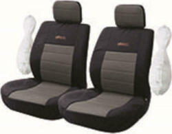 Autoline Coperte Frontale Auto 2 Bucăți Poliester WRC Gri 9990000000661 (9990000000661)
