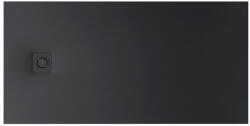 Roca Terran-N Stonex zuhanytálca 100x80 cm csúszásgátló felülettel és lefolyóval, fekete APA013E832001400 (APA013E832001400)