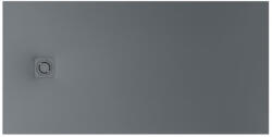 Roca Terran-N Stonex zuhanytálca 100x80 cm csúszásgátló felülettel és lefolyóval, palaszürke APA013E832001200 (APA013E832001200)