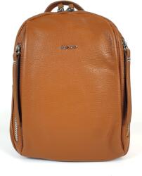 RIALTO csau, fém zippes, oldalzsebes bőr divathátizsák RX405R/DO-AO - taskaweb