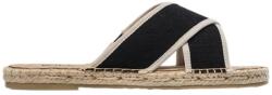 Paez Sandale Femei Sandals Crossed W - Linen Black Paez Negru 37