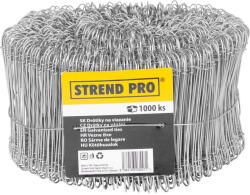 Strend Pro WGT10 kötődrót készlet fűzőlyukakkal 1000 db, 1, 1 mm, 24 cm, Zn (2172028)