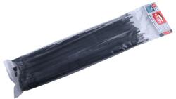 Extol kábelkötegelő 7, 6×370mm 50db, EXTRA, fekete nylon; UV-, sav- és lúgálló (8856238) - sipibolt